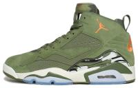 Jordan Jumpman MVP Амортизация Износостойкие Высокие Баскетбольные Кроссовки Мужские Зеленые