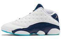 Jordan Air Jordan 13 Retro Low 'Hornets' Low Top Винтажные баскетбольные кроссовки Мужские Белый Синий