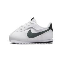 Nike Cortez EasyOn Детская Повседневная Обувь Низкий Верх Белый/Черный/Винтажный Зеленый Детский