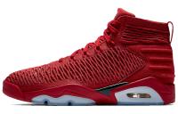 Jordan Air Jordan 23 Flyknit Elevation Non Slip Легкий Высокий Топ Винтажные Баскетбольные Кроссовки Мужские Красный