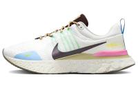 Nike React Infinity Run Flyknit 3 Low Топ Повседневные Беговые Кроссовки Мужские Белый Синий Черный Зеленый Розовый Желтый