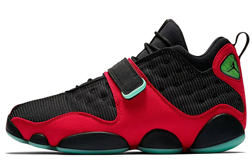 Jordan Air Jordan 13 Tinker MID Топ Винтажные баскетбольные кроссовки Мужской Черный Красный