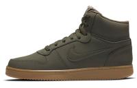 Nike EBERNON MID SE Покрытие Slip-resistant MID Топ Скейтборд Кроссовки Мужские Армейский зеленый