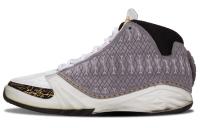 Jordan Air Jordan 23 Белый Stealth Non Slip Легкий MID Топ Винтажные баскетбольные кроссовки Мужской Серый