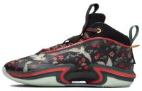 RUI Hachimura x Jordan Air Джордан 36 Амортизация Износостойкие Высокие Баскетбольные Кроссовки Мужские Черные Красные
