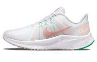 Nike Quest 4 Дышащий Поддерживающий и Легкий Низкий Топ Повседневные Беговые Кроссовки Женские Белый Зеленый Розовый