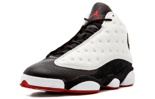 Jordan Air Jordan 13 High Топ Винтажные баскетбольные кроссовки Мужской Белый черный 2013