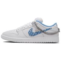 NIKE Dunk SB Кроссовки для скейтбординга Низкие Белый и синий цвет Унисекс