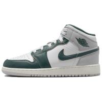 Jordan Air Jordan 1 MID SE Slip-resistant Abrasion-resistant Breathable MID Skateboarding Shoes Unisex White Green Джордан Эйр Джордан 1 Мид СЕ Антискользящие Устойчивые к истиранию Дышащие Мид Скейтбординг Кроссовки Унисекс Белый Зеленый