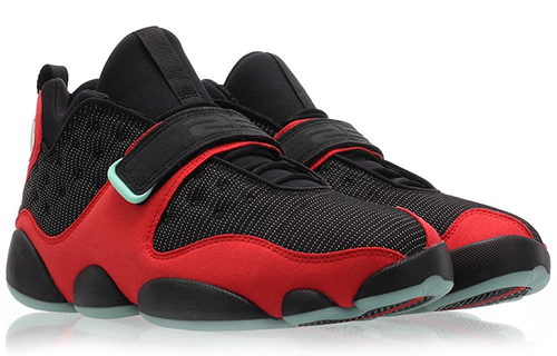 Jordan Air Jordan 13 Tinker MID Топ Винтажные баскетбольные кроссовки Мужской Черный Красный