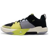 Джордан One Take 5 Slip-on Устойчивый к истиранию Дышащий Низкий Топ Баскетбольные Кроссовки Мужские Черный Желтый