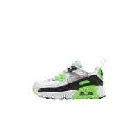 Nike Air Max 90 EasyOn Детская обувь Низкие кеды Белый/Фотонно-серый/Взрывно-зеленый/Желтый/Светло-дымчатый серый Kids