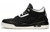 Jordan Air Jordan 3 Retro SE Awok Vogue Черный Slip Lightweight MID Баскетбольные кроссовки Top Vintage Женские Черный Белый