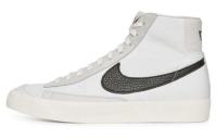 Slam Jam x Nike Blazer 'CLASS 1977' Non Slip Легкий MID Скейтборд Кроссовки Мужские Белый Черный