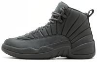 Jordan Air Jordan 12 Retro PSNY High Top Винтажные баскетбольные кроссовки Мужские Серые
