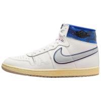 Awake NY x Jordan Air Ship Амортизация Износостойкие Высокие Топы Винтажные Баскетбольные Кроссовки Унисекс Белый Синий