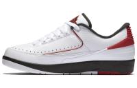 Jordan Air Jordan 2 Retro Low Chicago 2016 Low Top Винтажные баскетбольные кроссовки Мужские Черные Красные