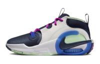 Nike Детские баскетбольные кроссовки MID Топ Белый Синий Унисекс