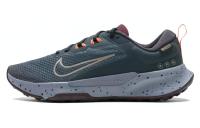 Nike Juniper Trail 2 Амортизаторы Slip-on Устойчивый к истиранию Низкий Топ Беговые кроссовки Женские Серый