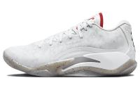 Джордан Zion 3 Slip-resistant Low Top Баскетбольные кроссовки Мужской Белый Азиатская версия