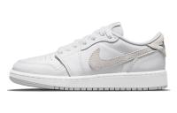Jordan Air Jordan 1 Low OG Neutral GREY Low Топ Винтажные баскетбольные кроссовки Женские Серый белый