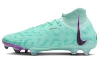 Nike Phantom Luna Elite FG Твердый грунт Противоскользящие Устойчивые к истиранию Футбольные бутсы Унисекс Черный Зеленый