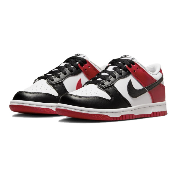 NIKE Dunk Детские Скейтбординги Низкие Белые Черные Красные Унисекс