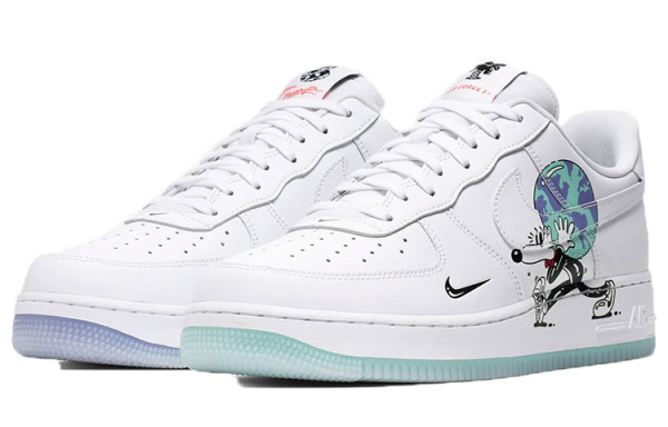 Nike Air FORCE 1 Кроссовки для скейтбординга Низкие Кроссовки Унисекс