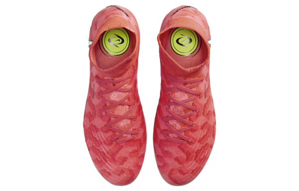 Nike Phantom Luna Elite FG Твердый грунт Искусственный шип Универсальная сцепность Футбольные бутсы Унисекс Красный