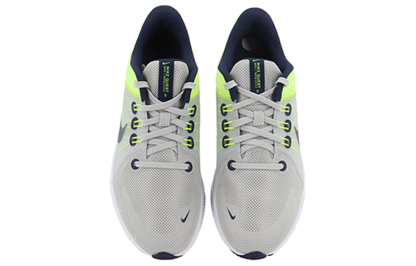 Nike Quest 4 Low Топ Тренировочные Беговые Кроссовки Мужские Серый Зеленый
