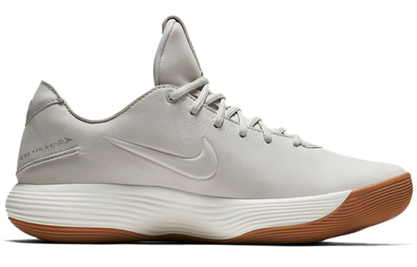 Nike Hyperdunk 2017 Low Shock Absorbers Противоскользящие Устойчивые к истиранию Низкий Топ Баскетбольные кроссовки Мужские Серые