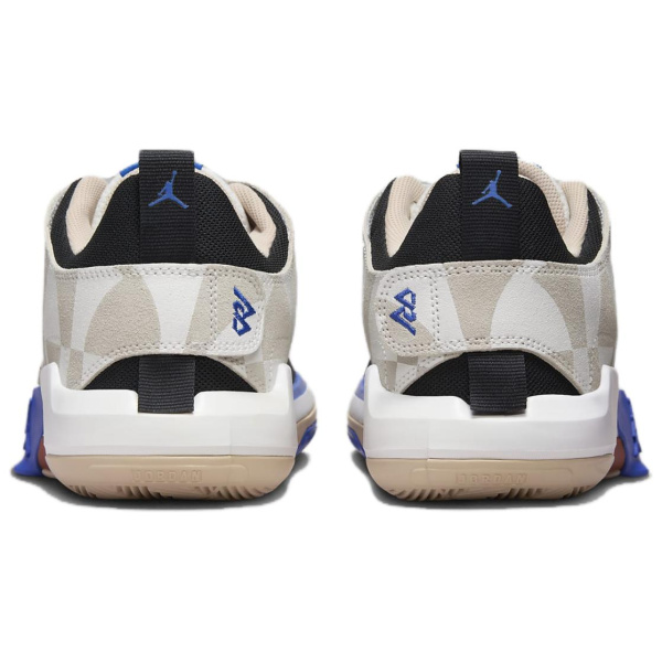 Jordan One Take 5 Амортизация Износостойкий Низкий Топ Воздушная Подушка Баскетбольные Кроссовки Мужской Бежевый Азиатская Версия