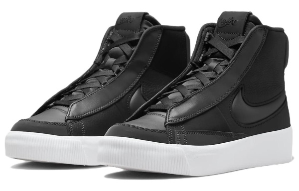 Nike Blazer Mid Топ Скейтборд Кроссовки Женские Черные