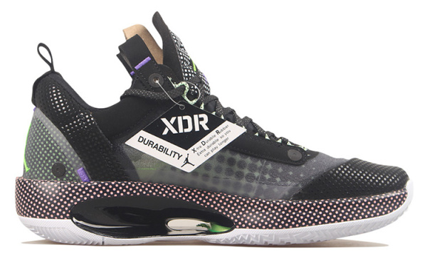 Jordan Air Джордан 34 Low PF Low Топ Баскетбольные кроссовки для игры Мужской Черный