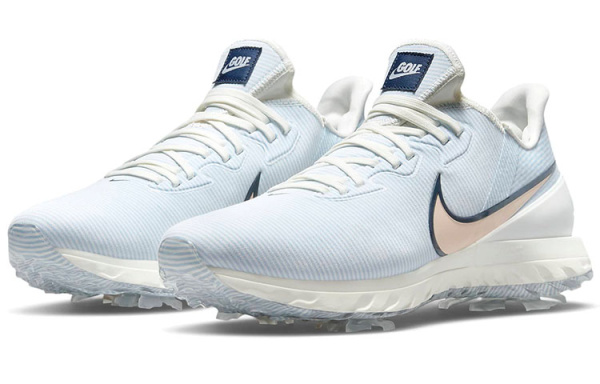 Nike Air Zoom Infinity NRG Амортизаторы Шок Резистентный к Износу Низкий Топ Обувь для гольфа Мужская Светло-синяя