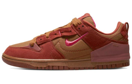Nike Dunk Disrupt 2 'Пустыня Бронза' Низкие Кроссовки для скейтбординга Женские Коричнево-красные