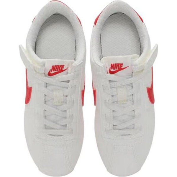 Nike Cortez EasyOn Детская Повседневная Обувь Низкий Верх Белый Красный Для Дошкольников