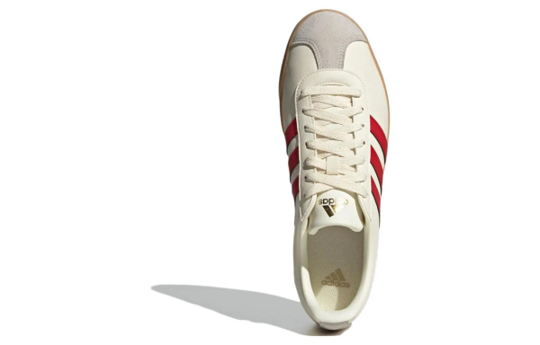 Adidas VL COURT 2,0 Немецкие армейские кроссовки Низкие Бежевые Унисекс