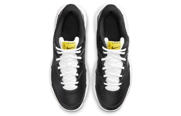 Nike Court Lite 2 Low Топ Теннисные Кроссовки Мужские Черные Желтые Белые