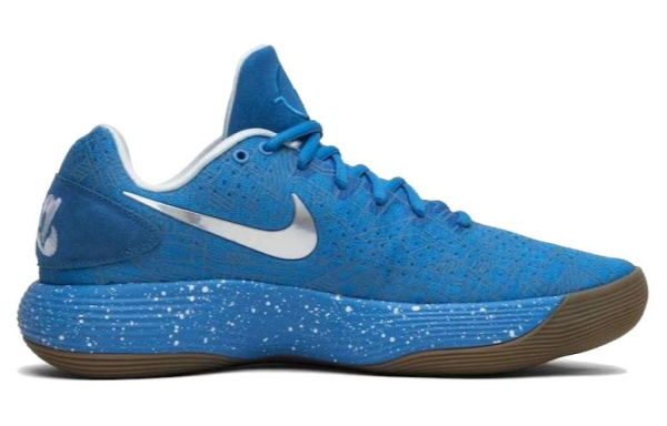 Nike Hyperdunk 2017 Slip-Resistant Низкие Баскетбольные Кроссовки для Игры Мужские Синие Выпуск 2017