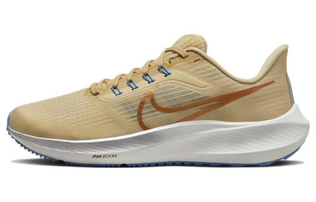 Nike Air Zoom Pegasus 39 Амортизаторы Ускорители Устойчивые к истиранию Низкий Топ Марафон Беговые кроссовки Женские Коричневый
