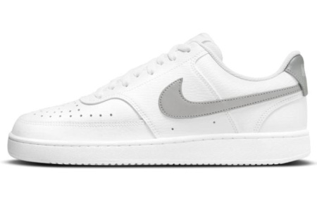 Nike Court Vision 1 Low Топ Скейтборд Кроссовки Женские Белые Серые