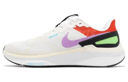 Nike Zoom Structure 25 Low Топ Повседневный Бег на длинные дистанции Для Городского Коммутирования Беговые кроссовки Мужские Белые