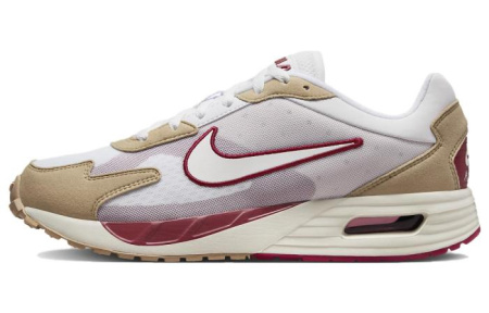 Nike Air Max SOLO Повседневная обувь Низкий Топ Белый и красный Мужская