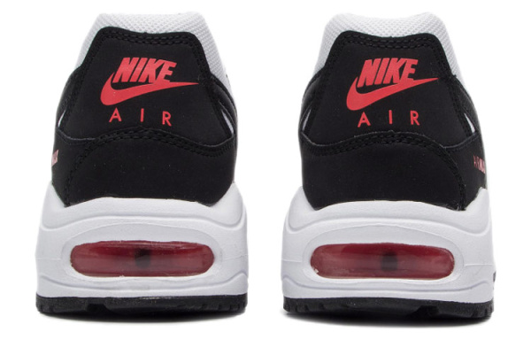 Nike Air Max Command Low Топ Air Cushion Повседневные Беговые Кроссовки Женские Черно-белые