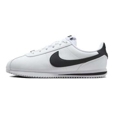Nike Cortez Детские Скейтбординги Низкий Топ Белый Черный Унисекс