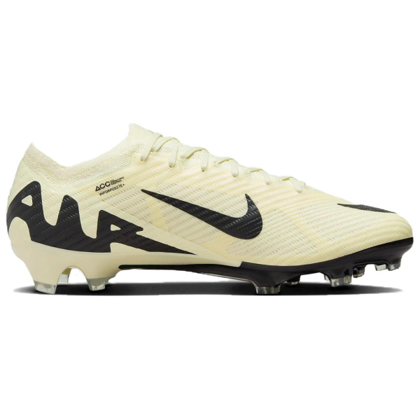 Nike Mercurial Vapor 15 FG Твердый грунт Футбольные бутсы Унисекс Лимон Вода