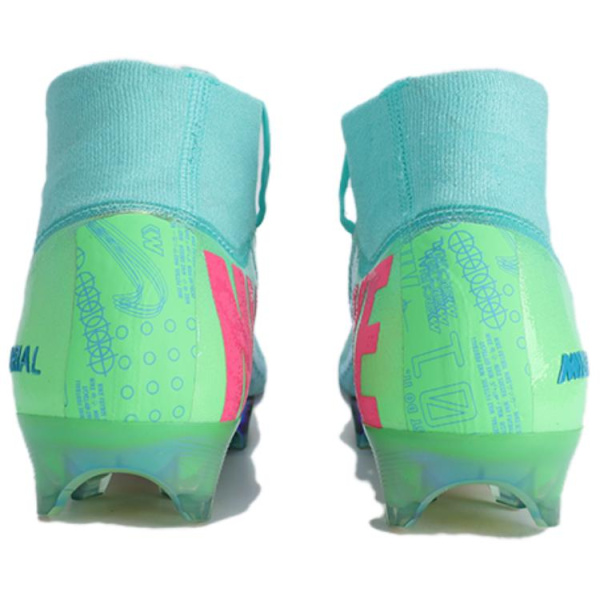 Nike Slip-resistant Abrasion-resistant Футбольные бутсы Унисекс Зеленый