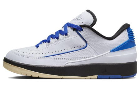 Jordan Air Джордан 2 Low 'Varsity Королевский' Low Топ Винтажные баскетбольные кроссовки Женские Белые