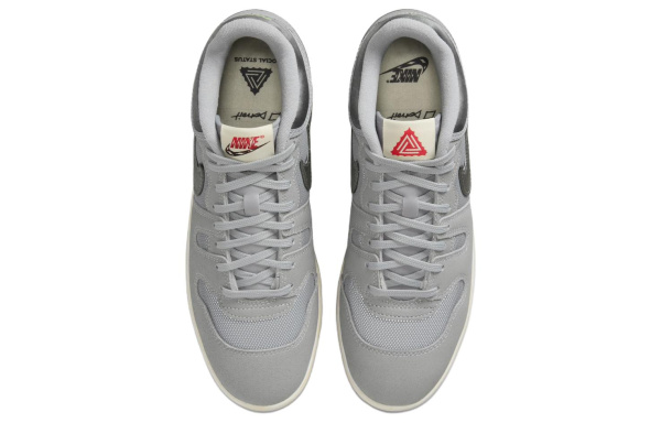 Social Status x Nike Mac Attack 'Split Vision' Slip-on Resistant Low Top Скейтборд Кроссовки Мужские Серые